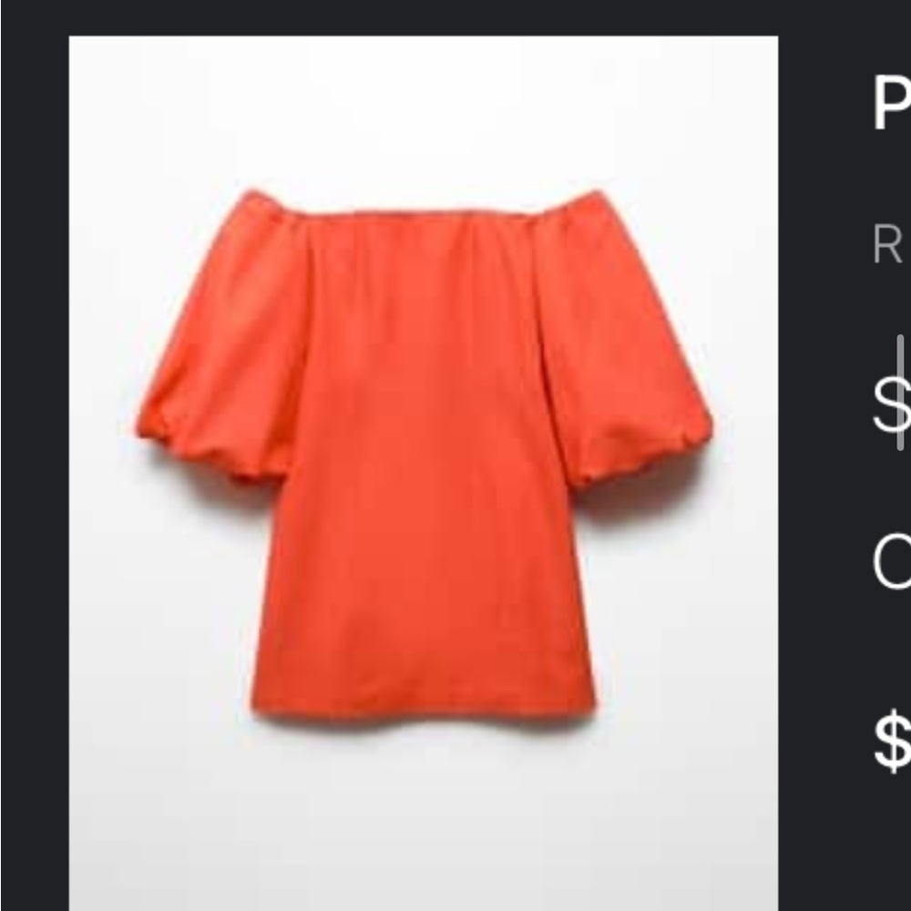Worn once coral mini